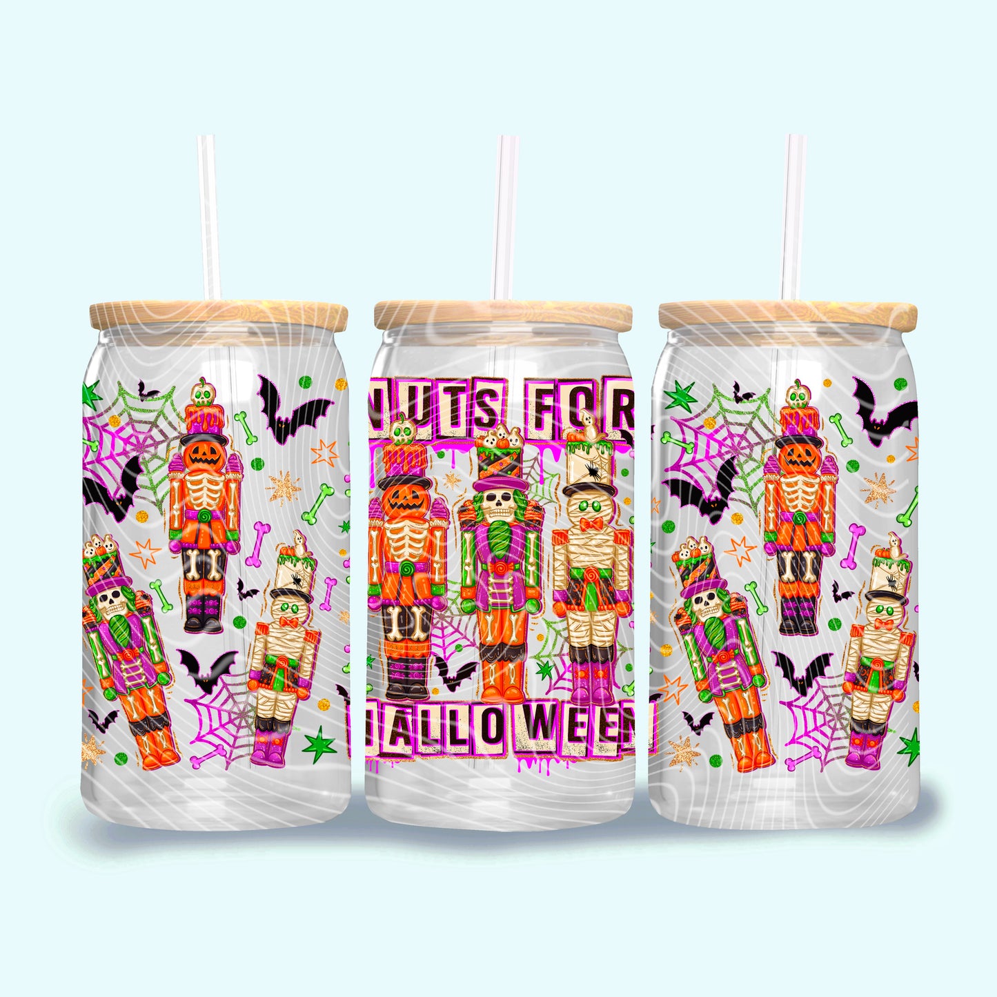 Nuts for Halloween UV LIBBY WRAP