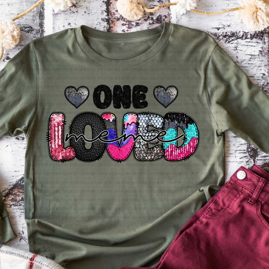 ONE LOVED MEME