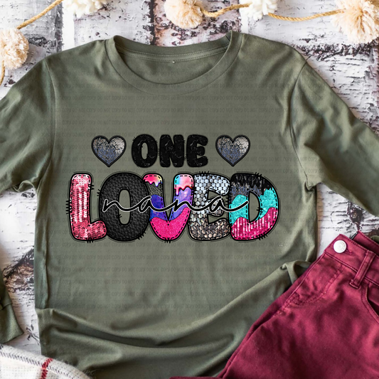 ONE LOVED NANA