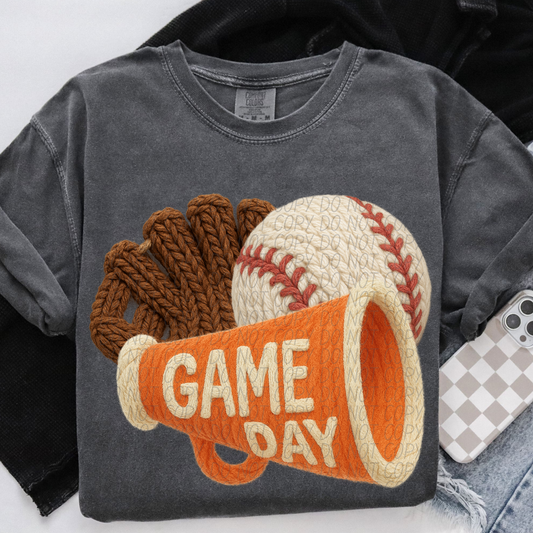 Yarn - Game Day Orange baseball