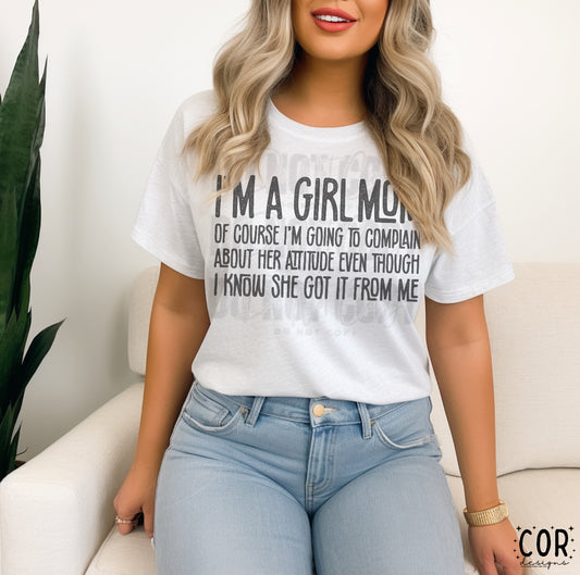 Im A Girl Mom Of Course Im Going To Complain About Her Attitude