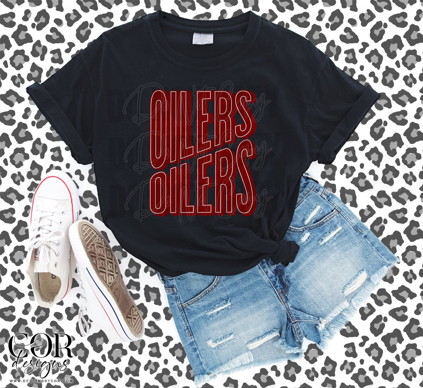 Oilers Maroon
