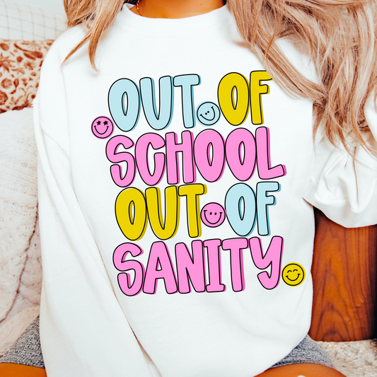 Out of school out of sanity