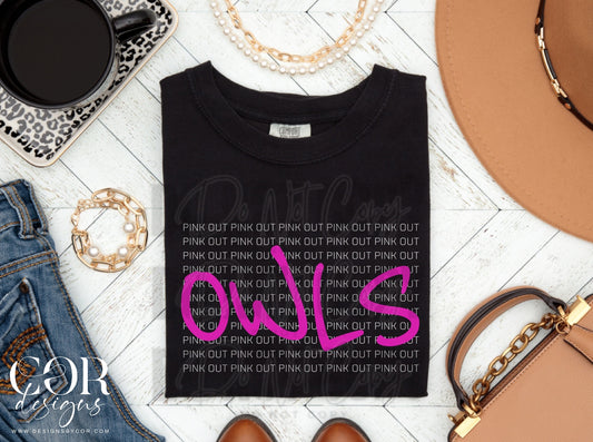 Owls Pink Out Stack