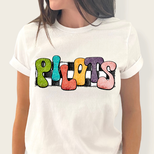 Pilots (retro rainbow)