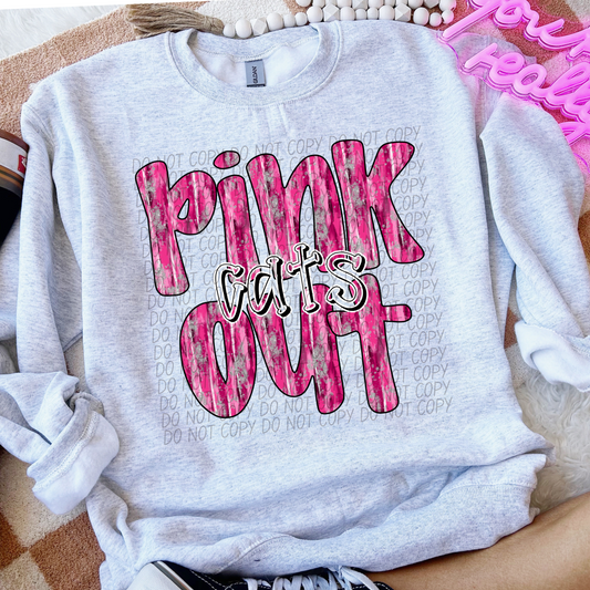 Cats Pink Out