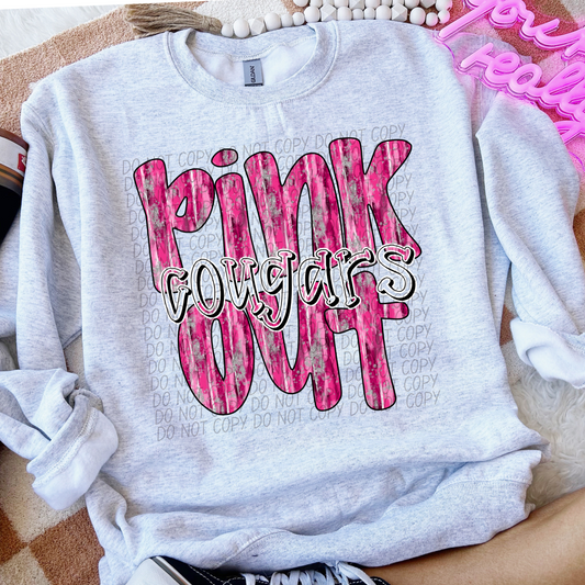 Cougars Pink Out