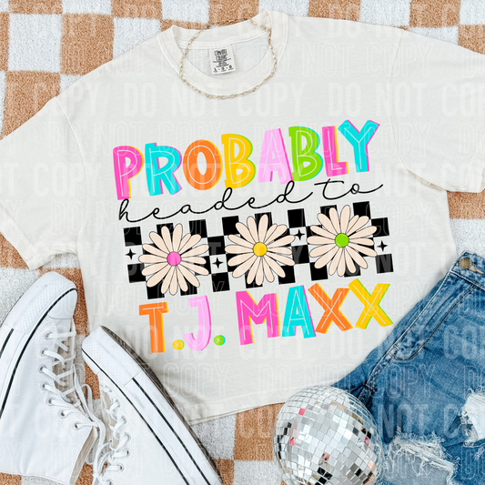 Probably headed to t.j maxx