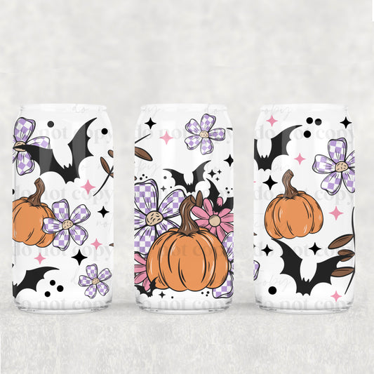 Pumpkin Florals - UV Libby Wrap