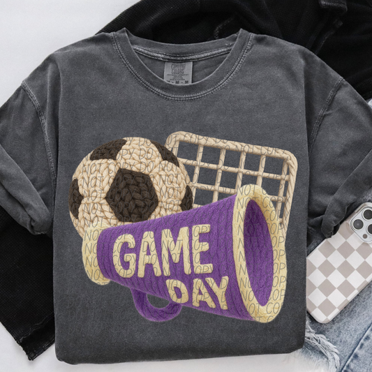 Yarn - Game Day Purple Soccer