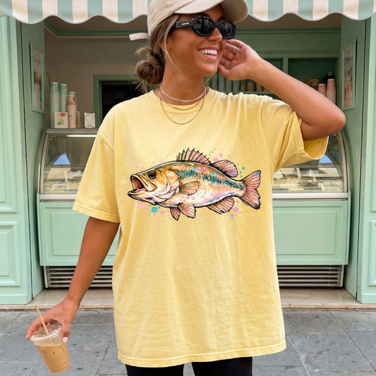 FISH PAINT SPLATTER