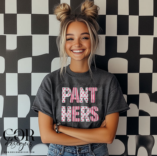 Panthers Heart Letters