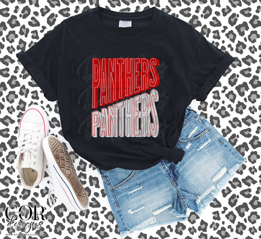 Panthers (red/white)