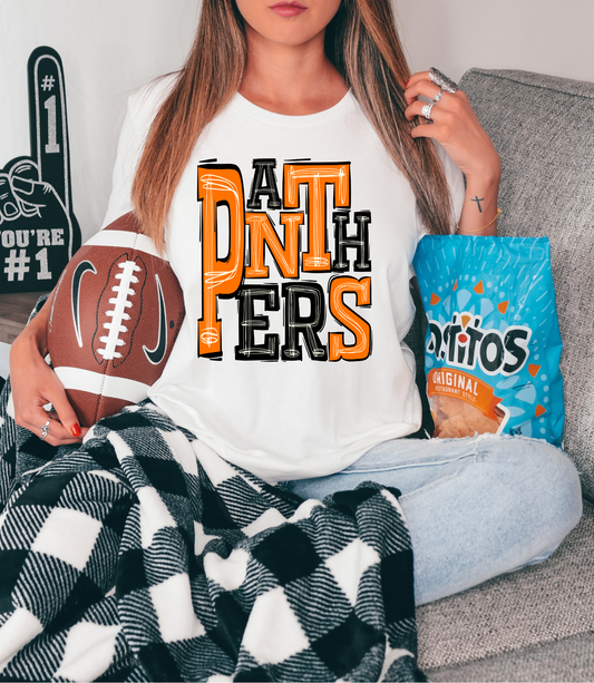Panthers Orange and Black