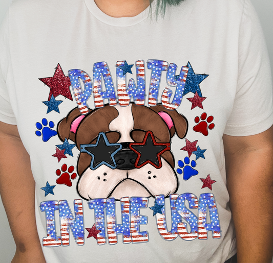 Pawty In The USA Bulldog