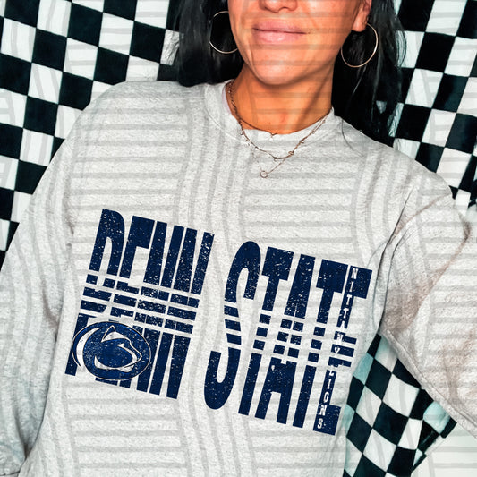 College Lined - Penn State Nittany Lions