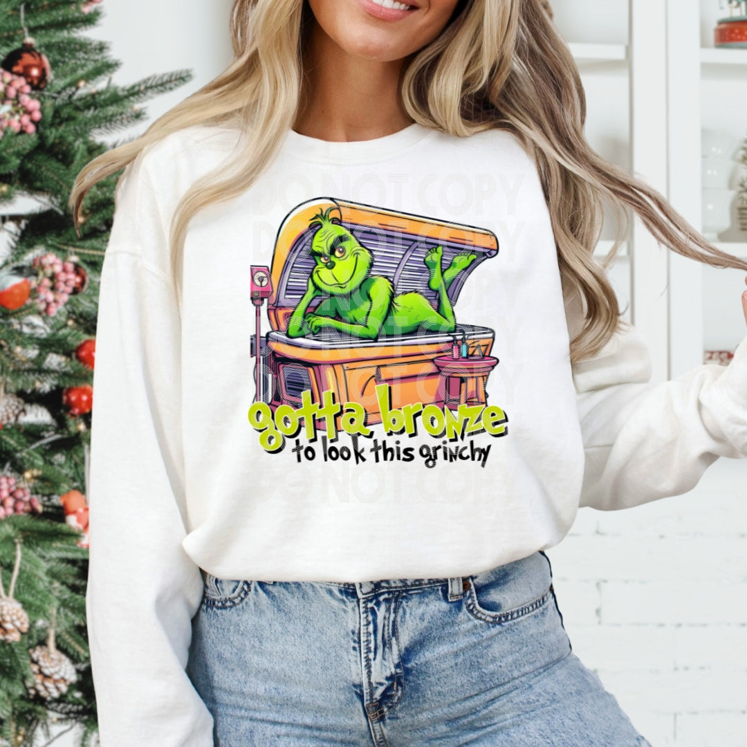 Grinchy Tanning