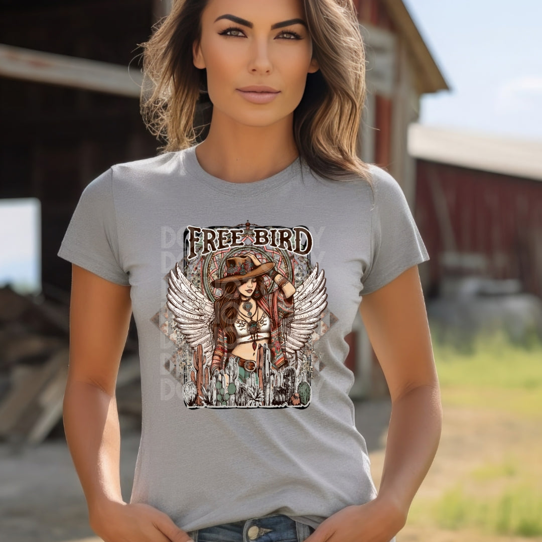 Free Bird – Desert Landscape