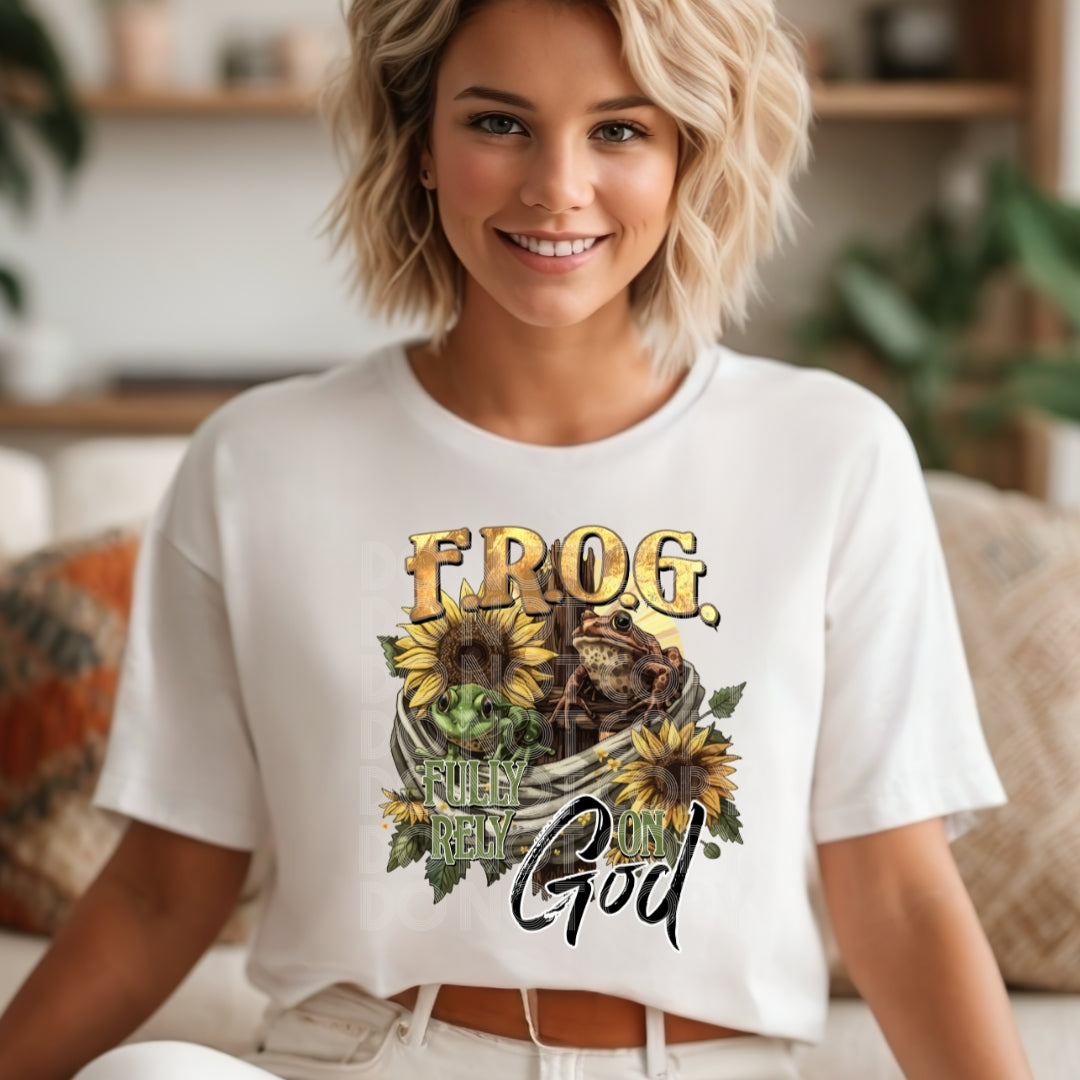 F.R.O.G Fully rely on God