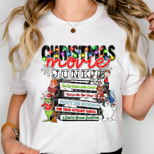 Christmas movie junkie