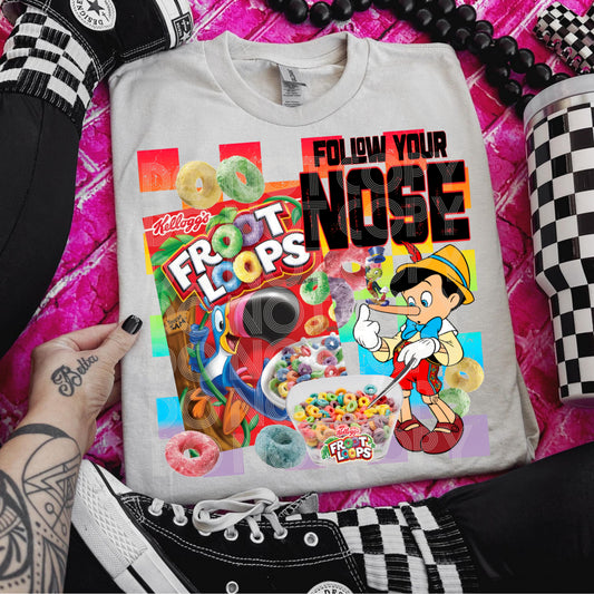Fruit Loops, follow your nose