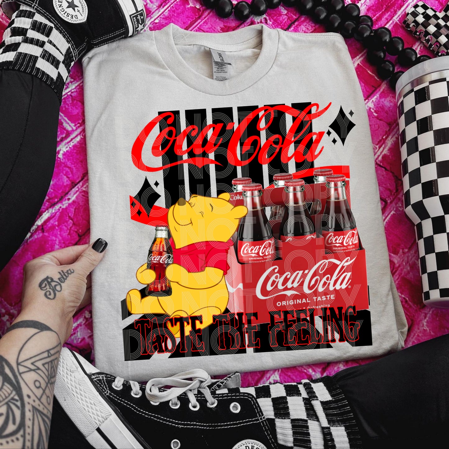 Coca-cola, taste the feeling