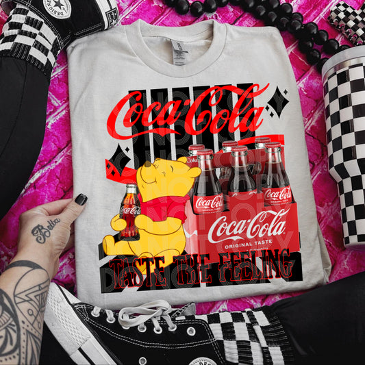 Coca-cola, taste the feeling