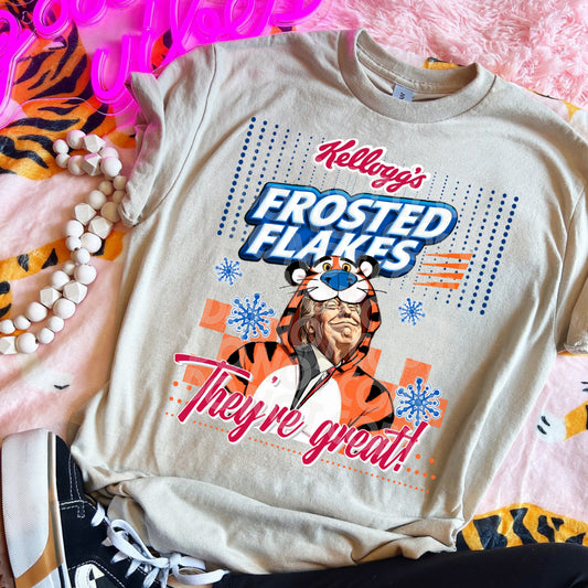 Frosted flakes, they're great