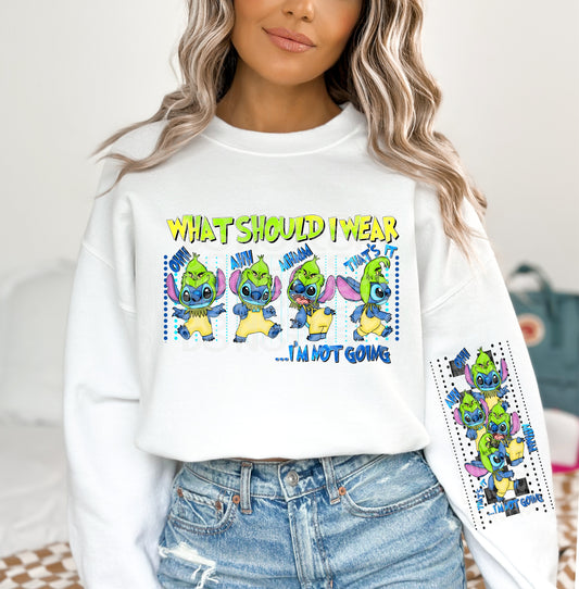 Grinch Stich Sleeve