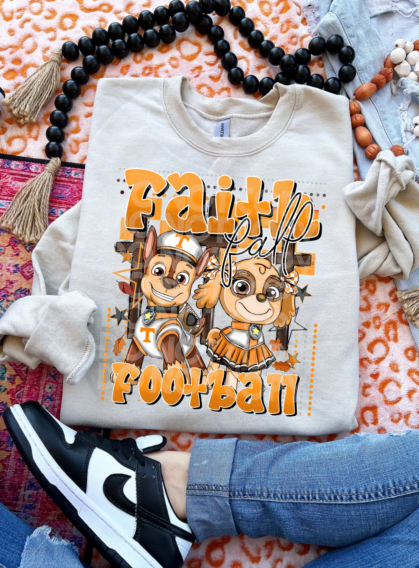 Faith Fall Football Tennessee Pups
