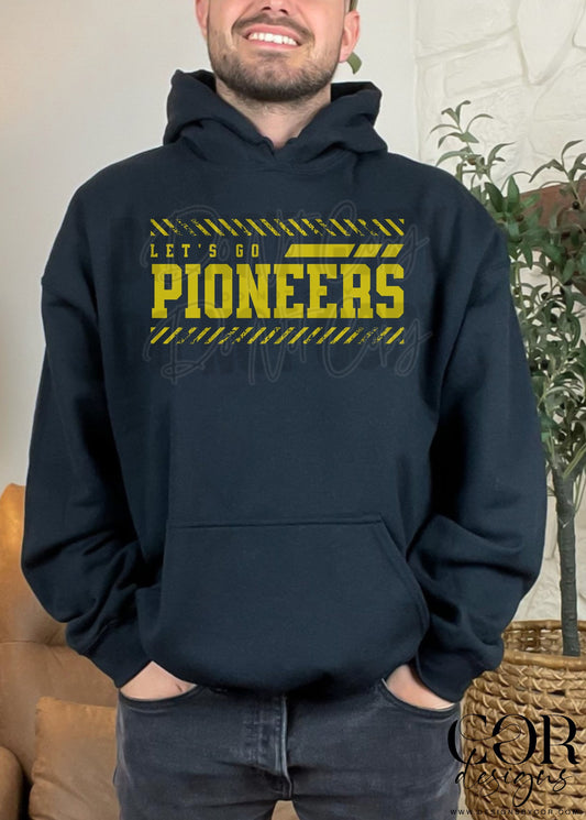 Lets Go Pioneers Yellow