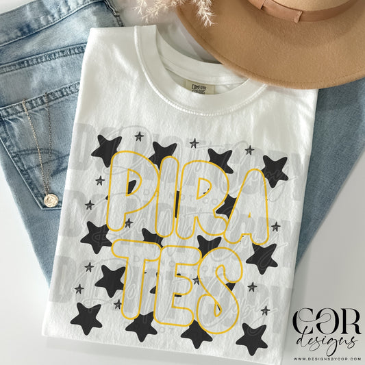 Pirates (black stars)