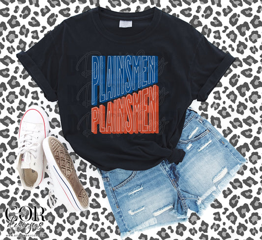 Plainsman Blue And Orange