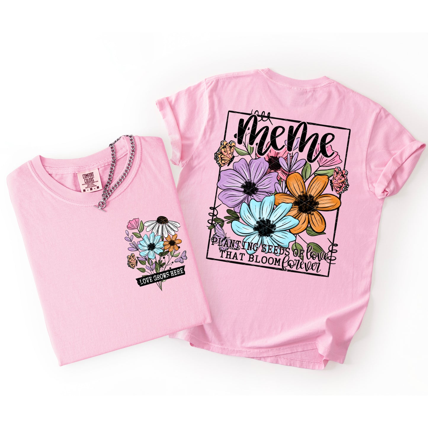 MEME PLANTING SEEDS OF LOVE THAT BLOOM FOREVER (BACK)