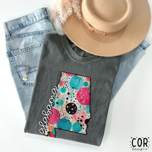Alabama Polka Dot State