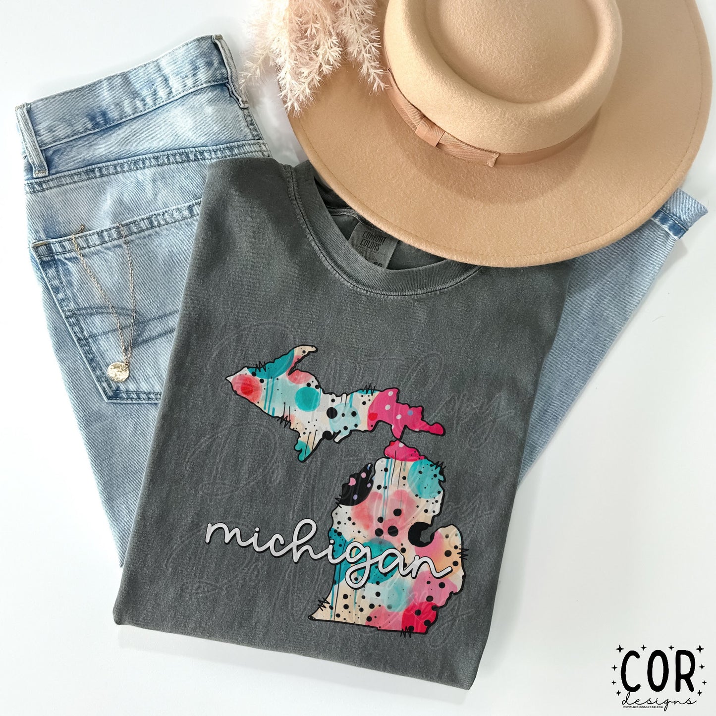 Michigan Polka Dot State