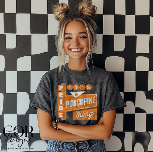 Its A Porcupine Pride Thing Orange