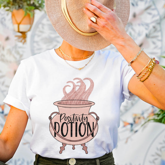 Positivity Potion FRONT - DTF Print