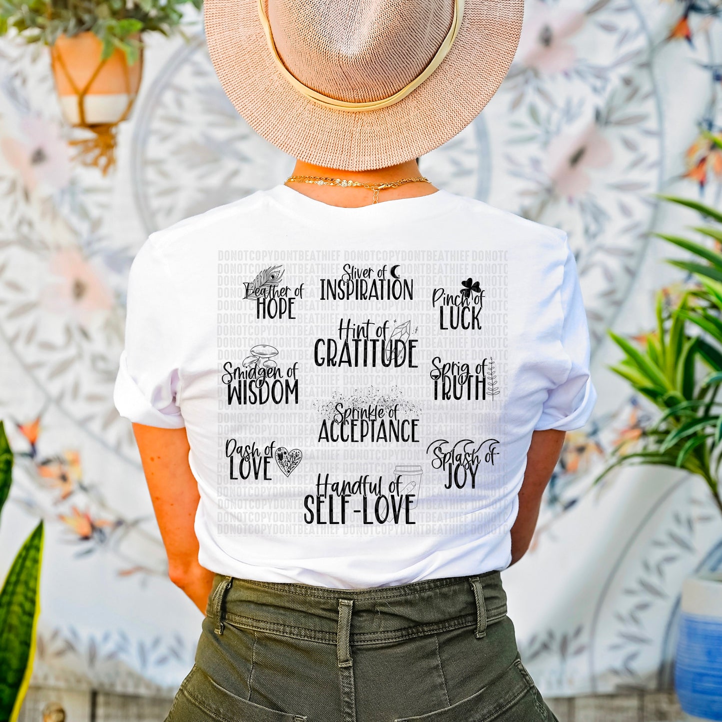 Positivity Potion BACK - DTF Print