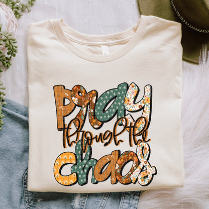 Pray Through The Chaos-Boho Letters
