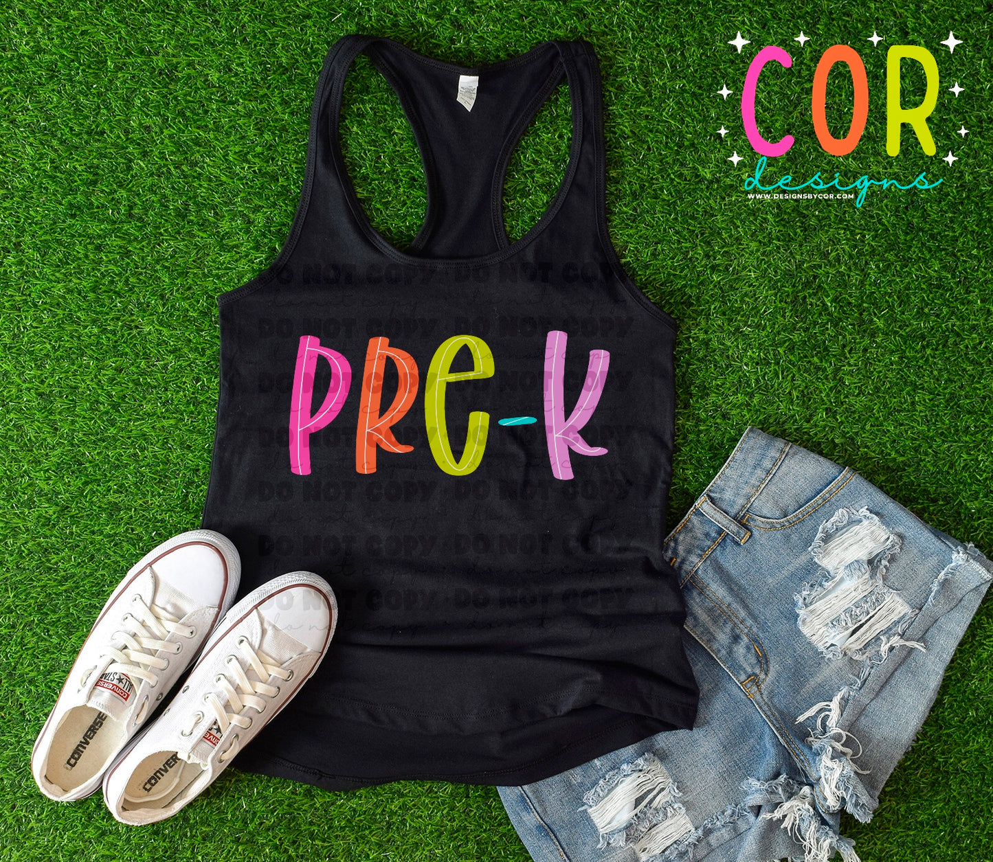 Pre-K Colorful Letters