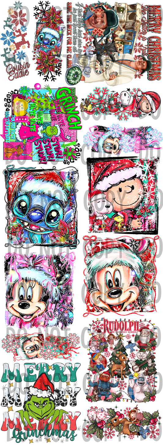 Christmas Premade Gang Sheet 18