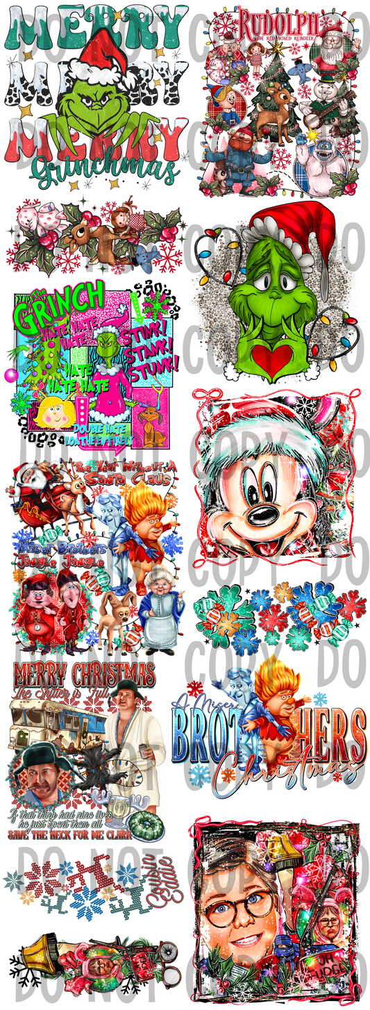 Christmas Premade Gang Sheet 19