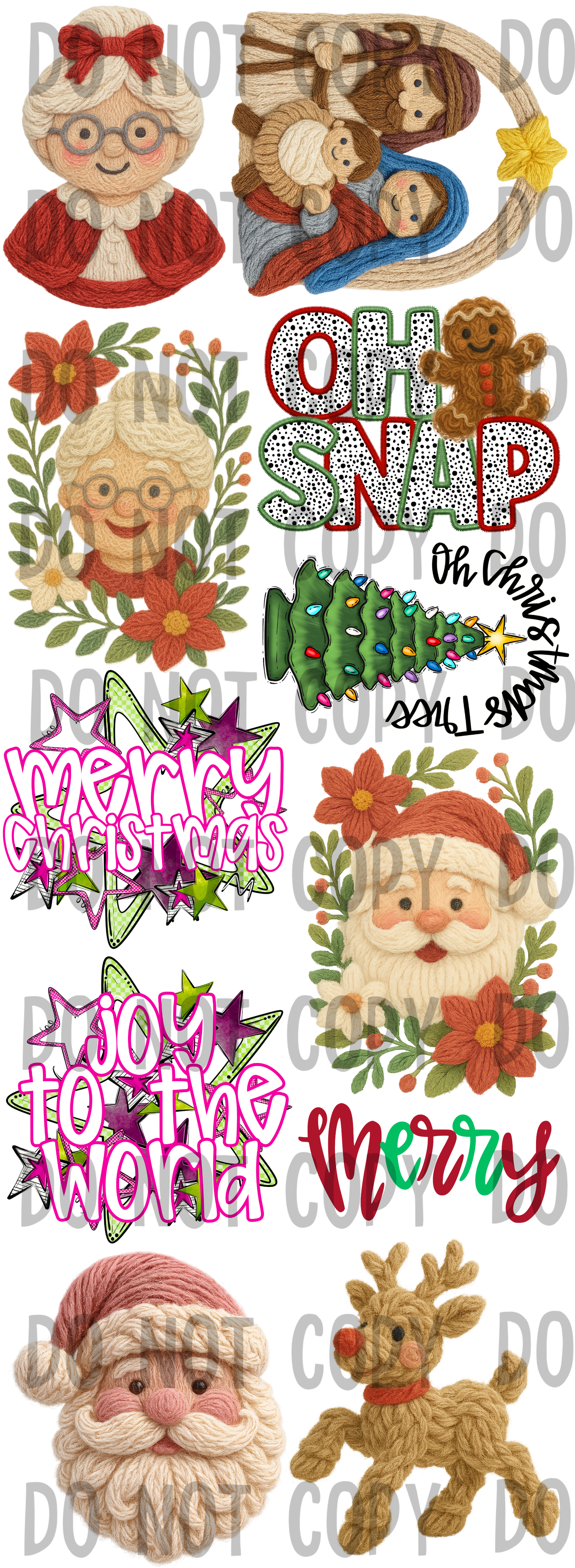 Christmas Premade Gang Sheet 13