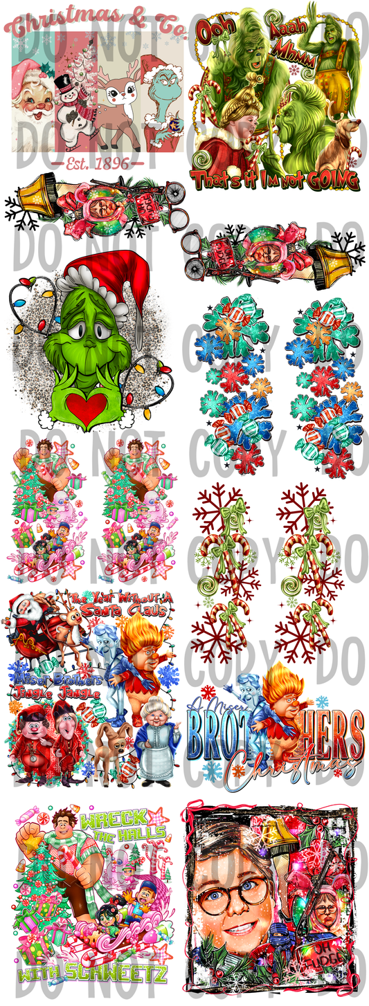 Christmas Premade Gang Sheet 15