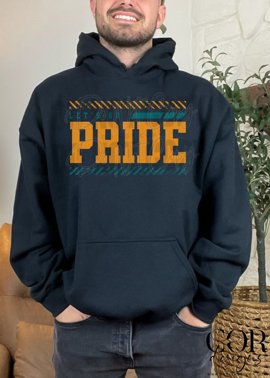 Lets Go Pride Coastal Blue And Orange