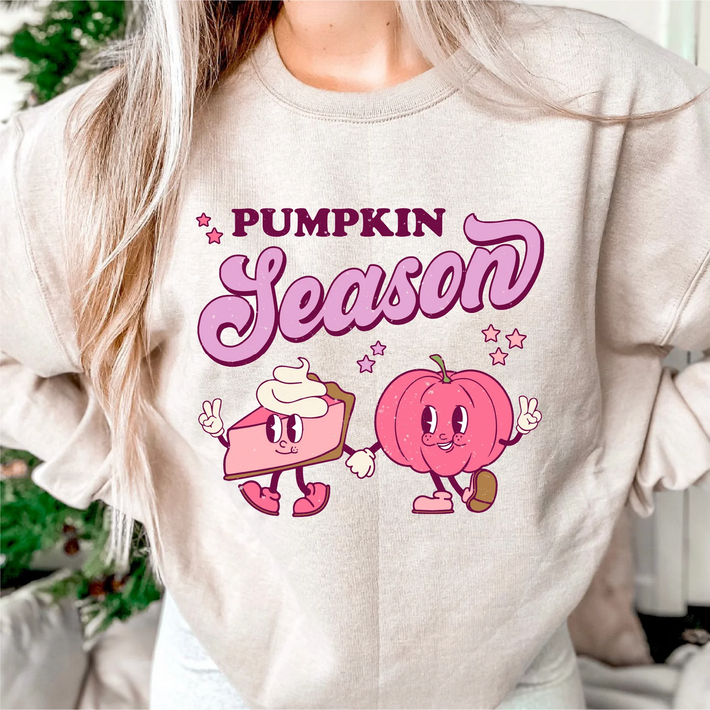 Pumpkin season pink