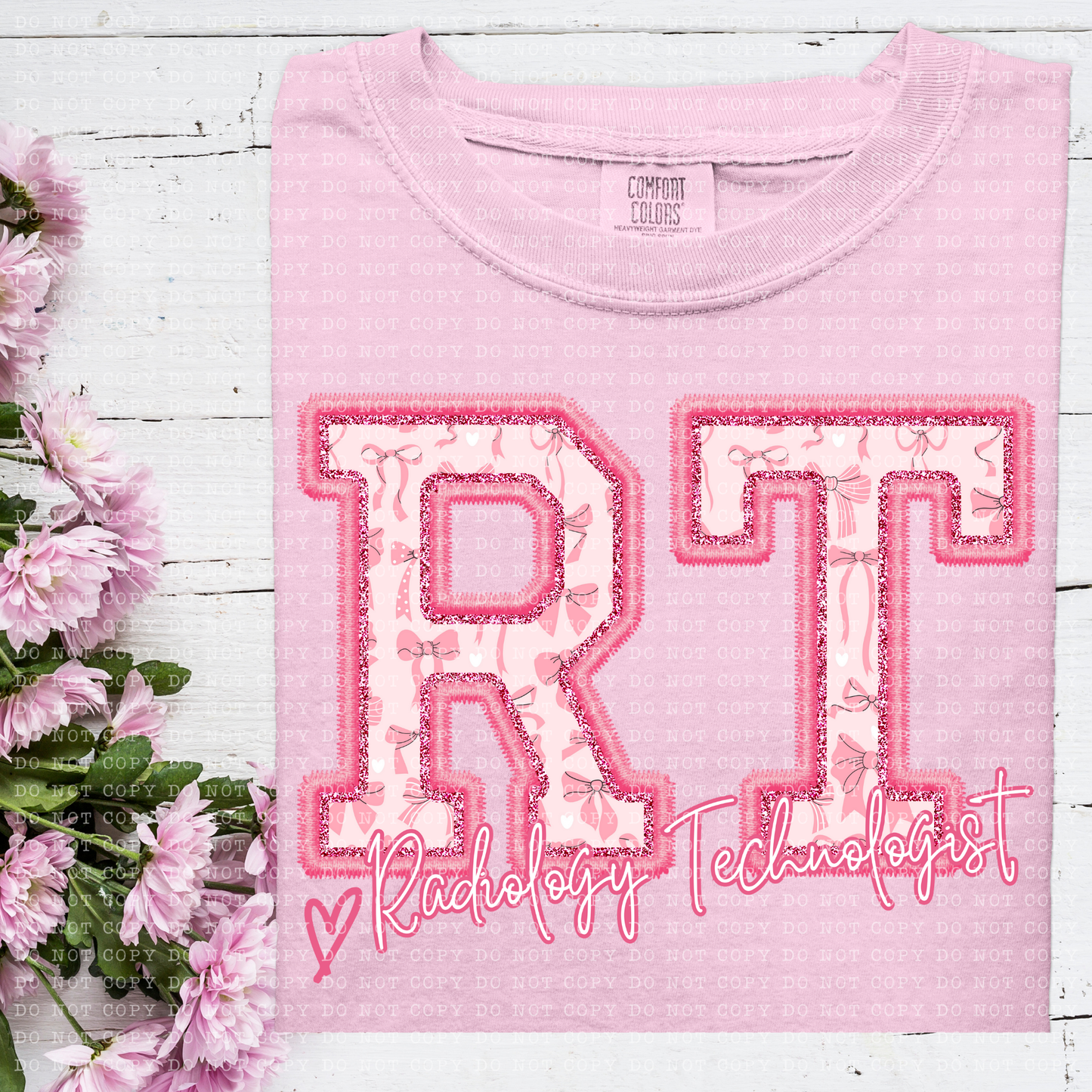 Pink Coquette Radiology Technologist