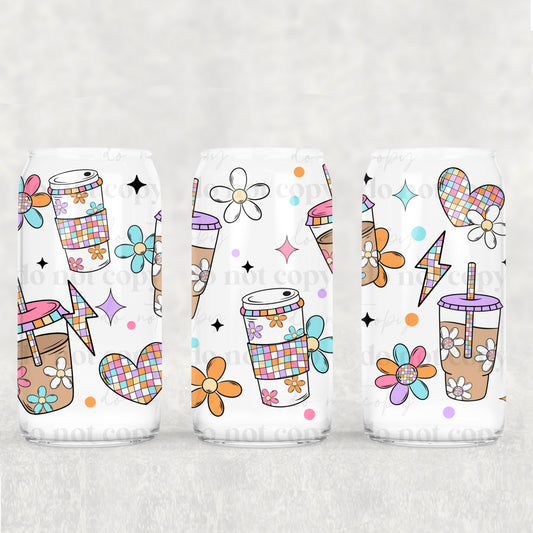 Retro Coffee - UV Libby Wrap