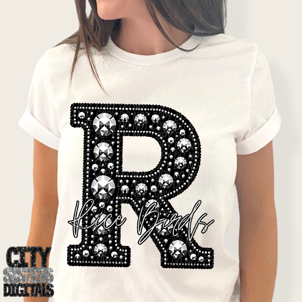 Rhinestone Rice Birds – Earthline Customs